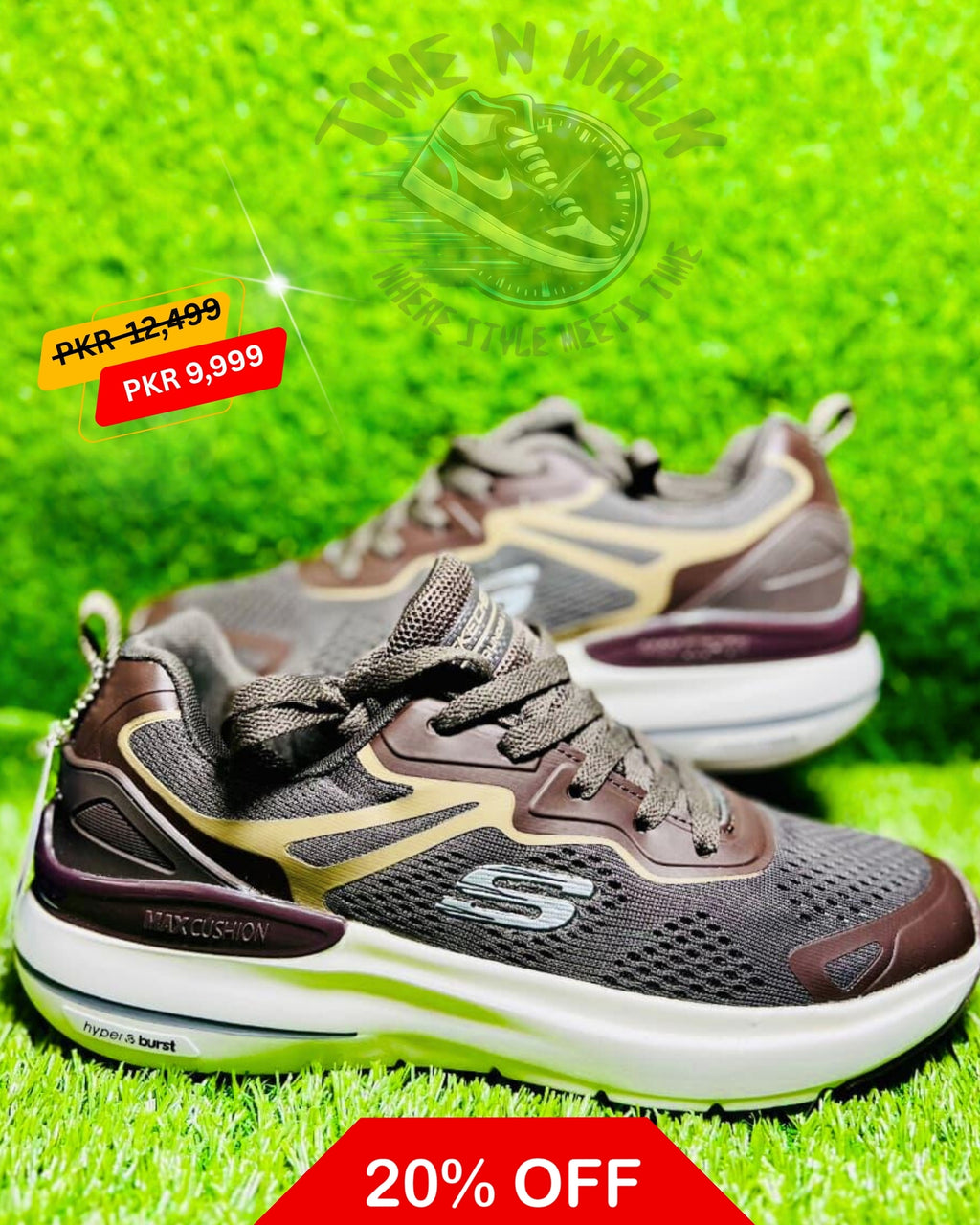 Skechers Max Cushioning (Hyper Burst)