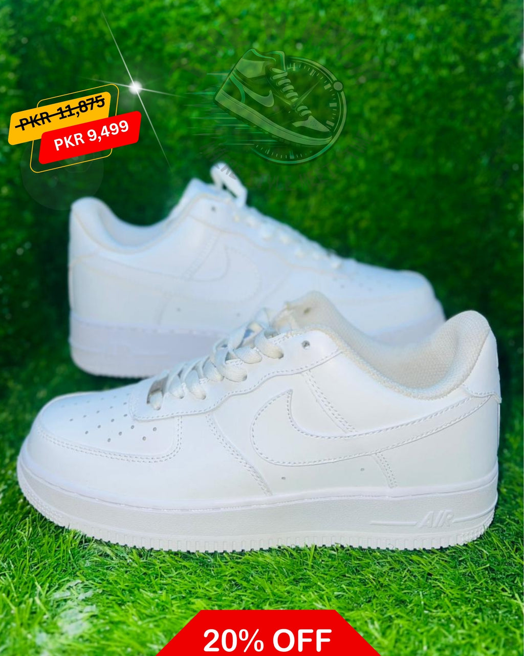 Air Force 1  Triple White