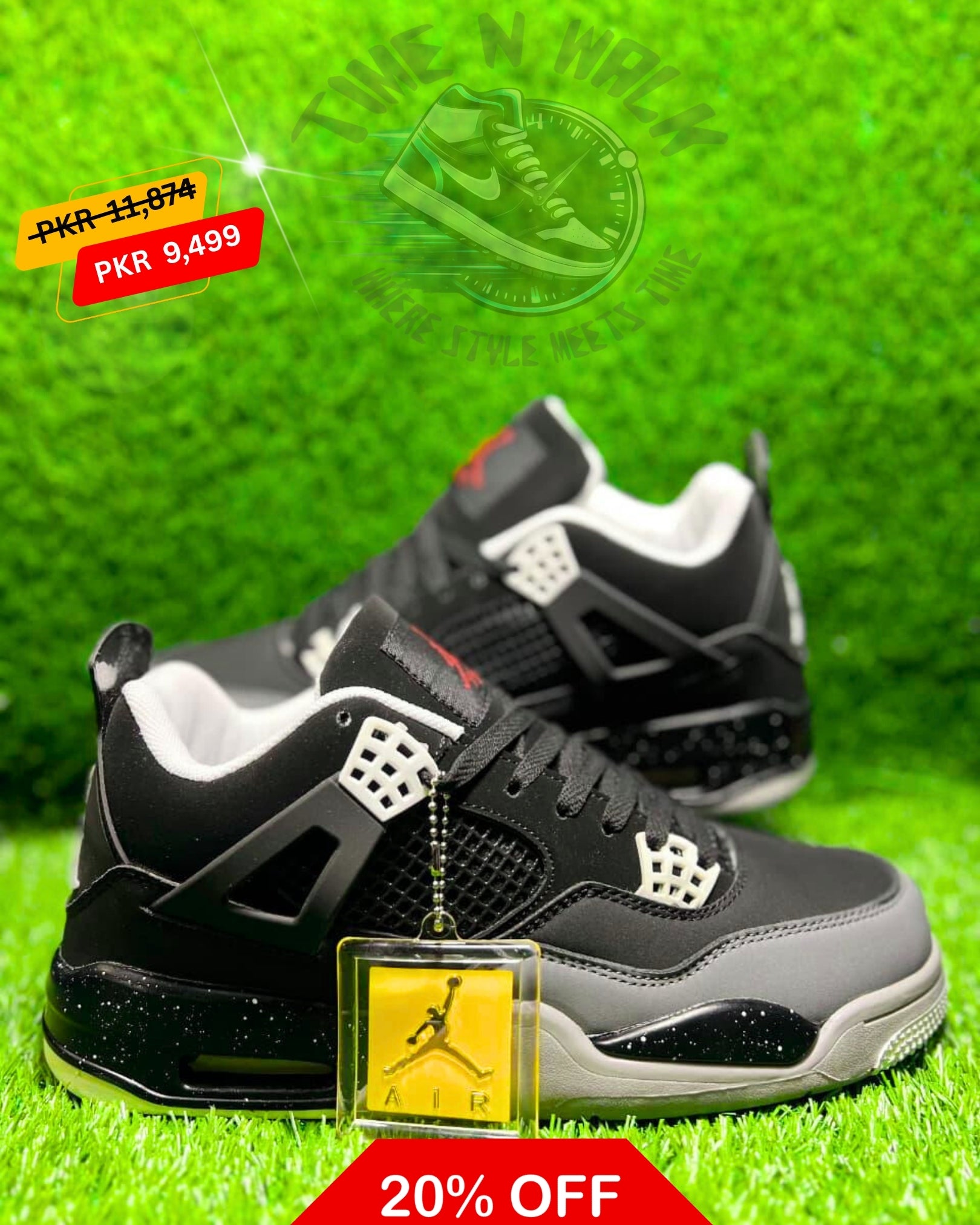 Premium: Air Jordan 4 Retro – "Fear Pack" Edition