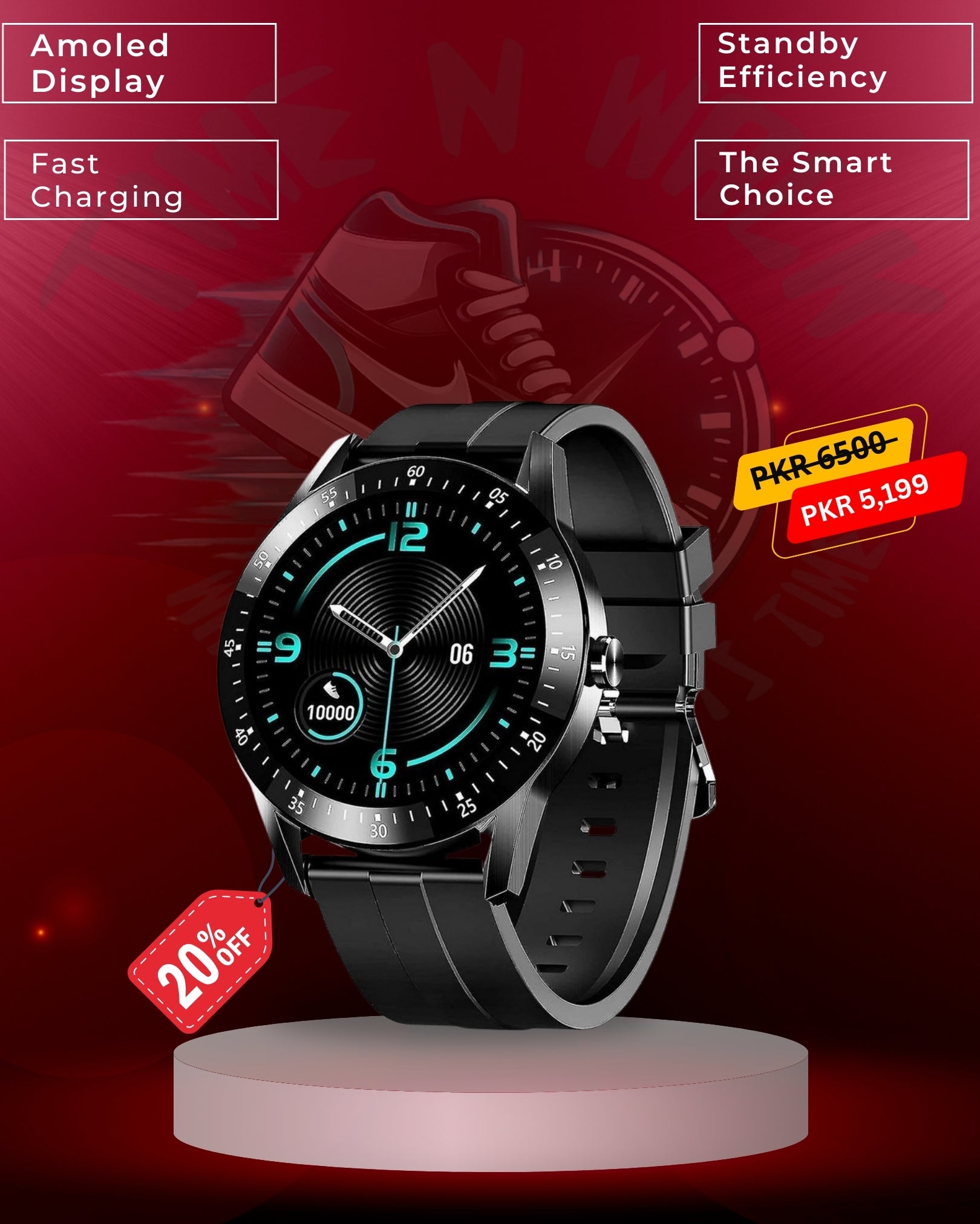 The Luxury Choice: Titanium-Finish Ultra Smartwatch