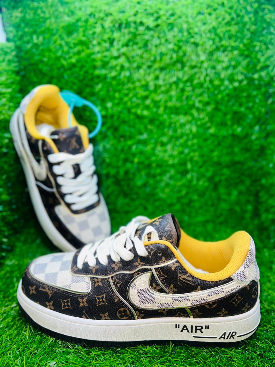 Premium: LV x Nike Air Force 1 – Classic Monogram & Damier Edition